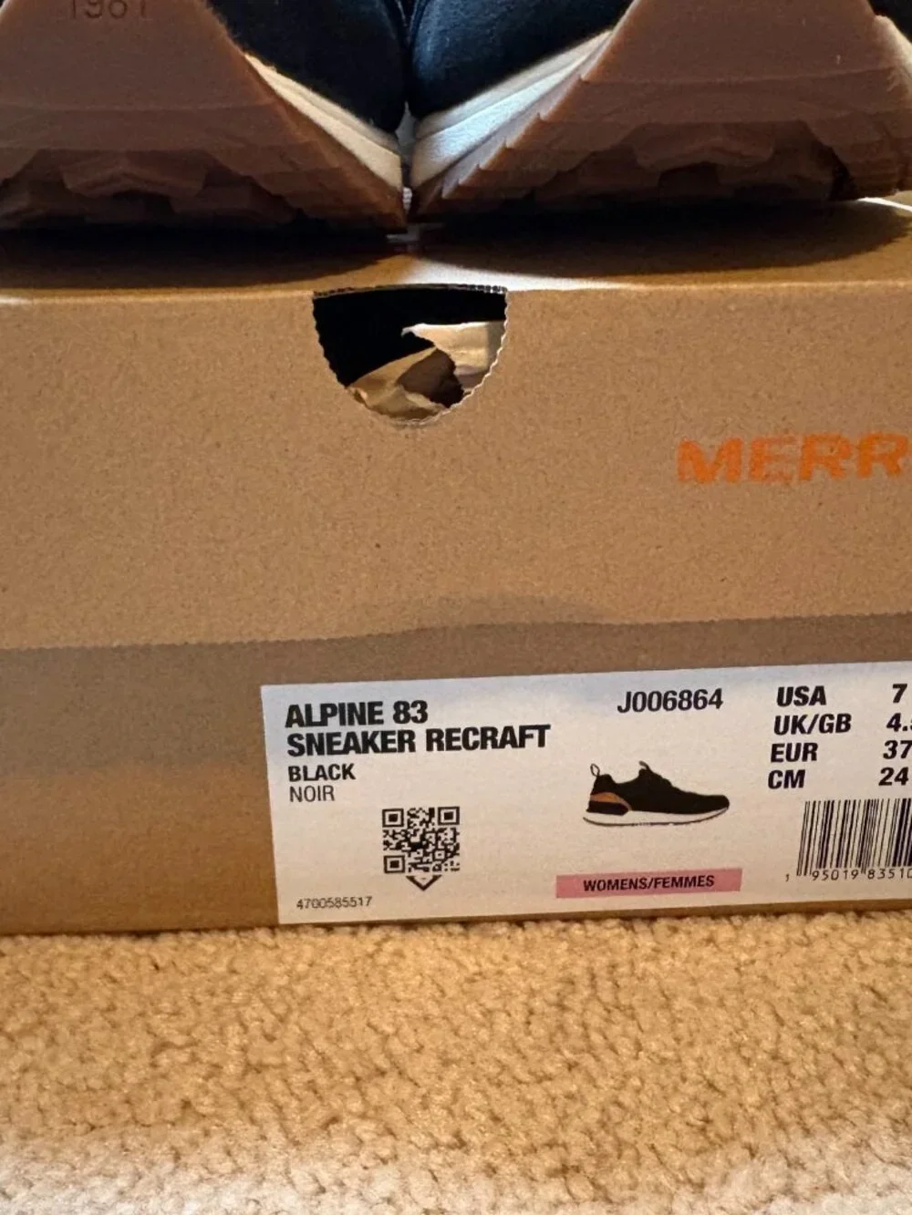 Merrell Alpine Sneaker - Brand NEW